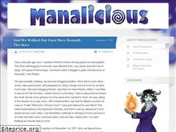 Sites similar to manalicious.wordpress.com