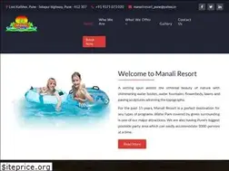 Sites similar to manaliresortpune.com