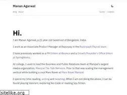 Sites similar to mananagarwal.in