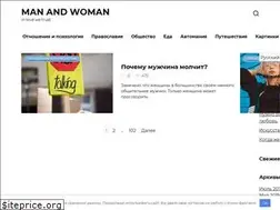 Sites similar to manandwoman.org