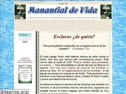 Sites similar to manantialdevida.net