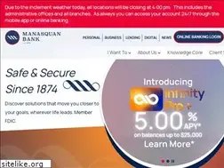 Sites similar to manasquanbank.com