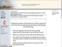 Sites similar to manasquanumc.com