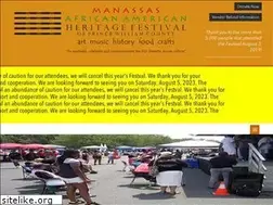 Sites similar to manassasafricanamericanheritagefestival.com