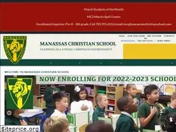 Sites similar to manassaschristianschool.com
