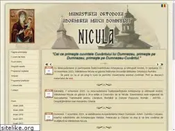 Sites similar to manastireanicula.ro