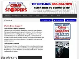 Sites similar to manateecrimestoppers.com