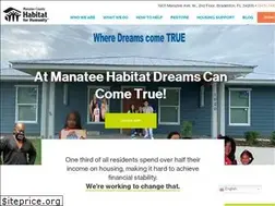Sites similar to manateehabitat.org