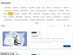 Sites similar to manavidya.net
