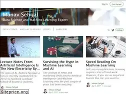 Sites similar to manavsehgal.com