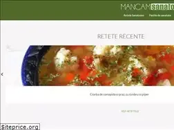 Sites similar to mancamsanatos.ro