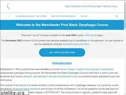 Sites similar to manchesterpostbasicdysphagiacourse.com