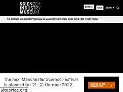 Sites similar to manchestersciencefestival.com