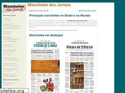 Sites similar to manchetesdosjornais.com.br