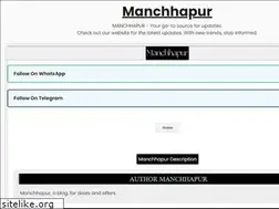 Sites similar to manchhapur.com