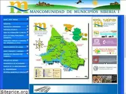 Sites similar to mancomunidadsiberia.com