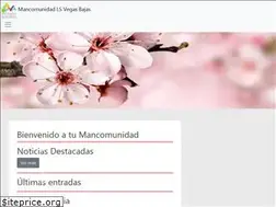 Sites similar to mancomunidadvegasbajas.es