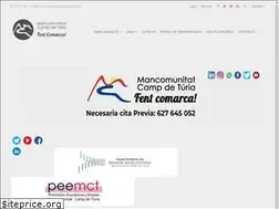 Sites similar to mancomunitatcampdeturia.es