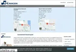 Sites similar to mancsok.hu