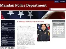 Sites similar to mandanpd.com