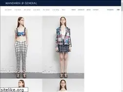 Sites similar to mandarinandgeneral.com