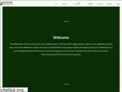 Sites similar to mandarincommunityclub.org