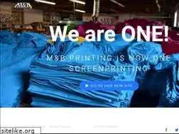 Sites similar to mandbscreenprinting.com