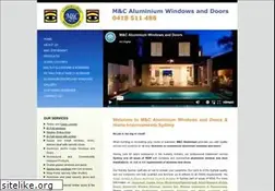 Sites similar to mandcaluminiumwindows.com.au