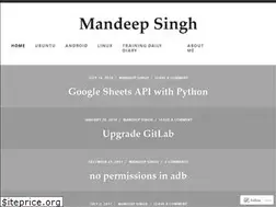 Sites similar to mandeep7.wordpress.com