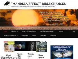 Sites similar to mandelabiblechanges.com