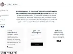 Sites similar to mandelbulb.com