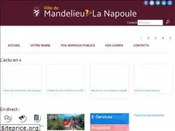 Sites similar to mandelieulanapoule.fr