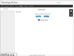 Sites similar to mandingamusica.blogspot.com