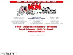 Sites similar to mandmautowrecking.com