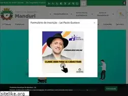 Sites similar to manduri.sp.gov.br