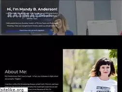 Sites similar to mandybanderson.com