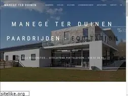 Sites similar to manegeterduinen.be