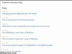 Sites similar to manenko.com