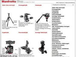Sites similar to manfrotto-shop.de