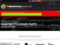 Sites similar to manfrottospares.com