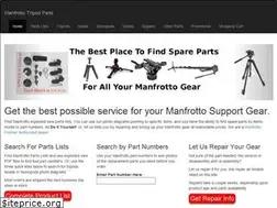Sites similar to manfrottotripodparts.com
