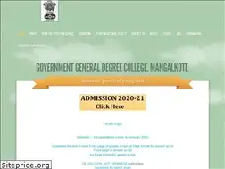 Sites similar to mangalkotegovtcollege.org