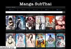 Sites similar to mangasubthai.com