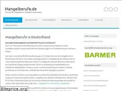 Sites similar to mangelberufe.de