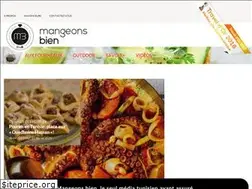 Sites similar to mangeonsbien.com