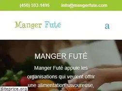 Sites similar to mangerfute.com