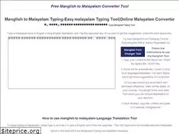 Sites similar to manglishtomalayalam.com
