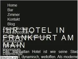 Sites similar to manhattan-hotel.com