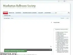 Sites similar to manhattanballroom.net