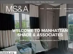Sites similar to manhattanshade.com